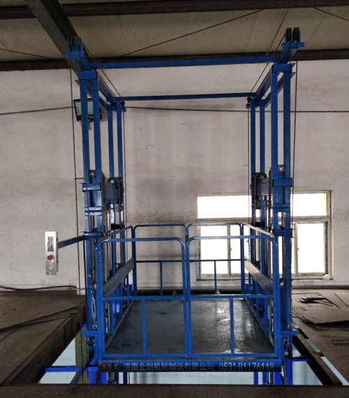 導軌式液壓升降貨梯 導軌式液壓升降貨梯